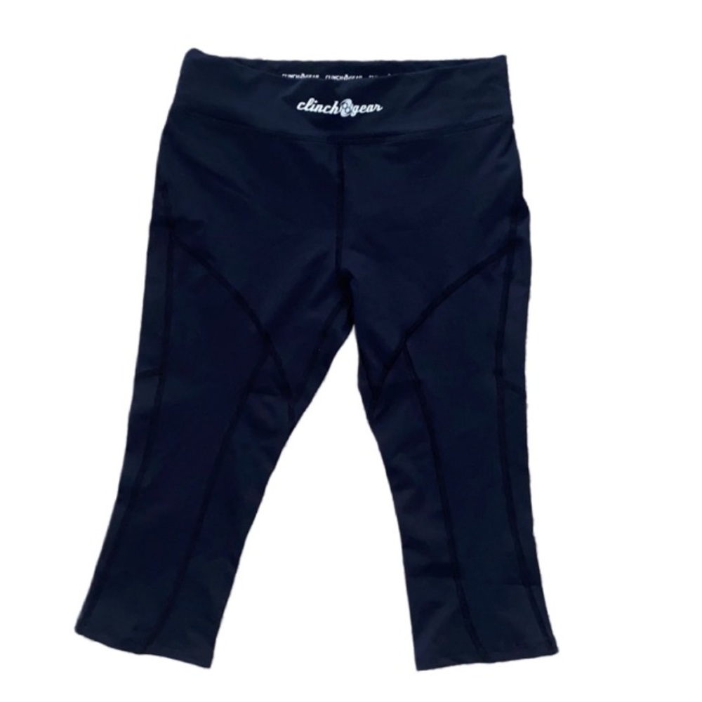 Clinch Gear Leggings size small Black Crop Active‎ workout